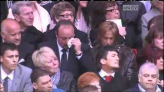 Rafa Benitez in tears at Hillsborough 22 memorial [upl. by Kutzer474]