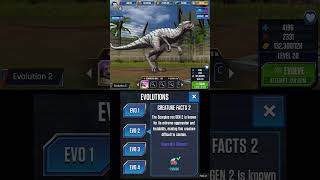 NEW SCORPIOS REX GEN 2 ALL EVOLUTION  Jurassic World The Game [upl. by Etselec]