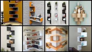 70 Creative Modern DIY Corner wall Mount shelf Idea amp designs With Cardboard 2021Wall shelf ideas [upl. by Edals66]