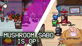 Mushroom sabo is OP  Vanilla Lobby Among Us FULL VOD [upl. by Atteuqcaj]