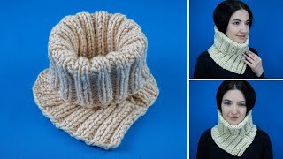 A very simple and versatile snoodscarf for all [upl. by Katya766]