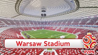 Minecraft  MEGABUILD  National Stadium Warsaw PGE Narodowy  DOWNLOAD official [upl. by Eicyak]