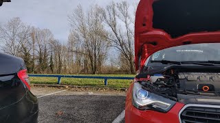 How to replace Xenon headlights bulbs Audi A1 8X MK1 [upl. by Sosthenna685]