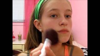 Middle School Makeup Tutorial 6th 7th and 8th grade [upl. by Esorlatsyrc]