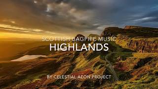 Scottish highlands music bagpipes [upl. by Annawoj]