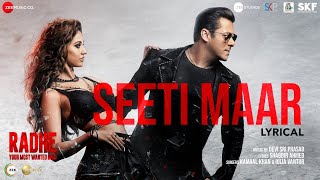 Seeti Maar  Lyrical  Radhe  Your Most Wanted Bhai  Salman KhanDisha PataniKamaal KIulia VDSP [upl. by Anstice865]