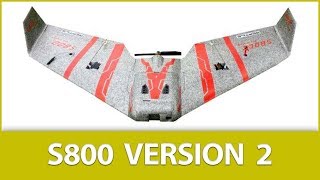 📦 Unboxing a VERSION 2 Reptile S800 Sky Shadow FPV Flying Wing [upl. by Marthena61]