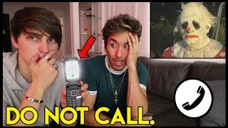 CALLING TERRIFYING PHONE NUMBERS pt 2 bad idea  Colby Brock [upl. by Ailasor]