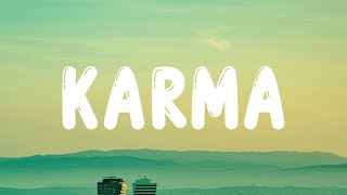 The Kolors  KARMA LyricTesto [upl. by Ydnar]