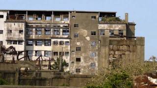 Gunkanjima Hashima 軍艦島 端島 official tour  Skyfall Island [upl. by Redford740]