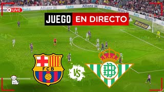 2T ¡¡¡GOLEADA DEL BARÇA🏆 FC Barcelona 50 Betis  EN VIVO 🚨 La Liga 🌟 Fecha 4 [upl. by Aryc493]