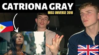 So this is her  CATRIONA GRAY Miss Universe 2018  WERE IN THIS TOGETHER  GILLTYYY REACT [upl. by Rafaelle900]