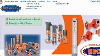 Berkeley Pump Selection Software Tutorial [upl. by Ais]