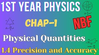 14 Precision and Accuracy  Class 11 Physics  Chap 1  National Book Foundation [upl. by Mayhew]