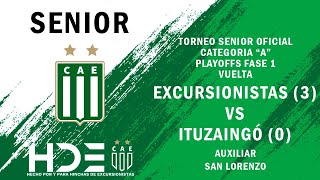 Excursionistas vs Ituzaingó  Fase 1  Vuelta [upl. by Dyal]