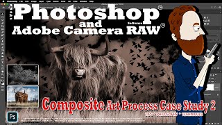 How to Composite 2 Images in Photoshop Composite Art Case Study 2 [upl. by Victorine]