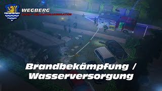 Tutorial Brandbekämpfung und Wasserversorgung  Feuer und Notfallsimulation Wegberg V8 [upl. by Ayana63]