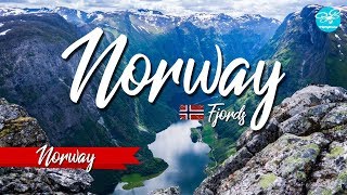 Fjords of Norway  Drone aerial footage [upl. by Atis]