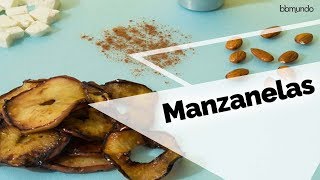 ¿Cómo hacer chips de manzana en casa  Botana fácil y saludable [upl. by Towrey578]