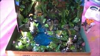 How to Make Rainforest in a Shoebox  School Project [upl. by Eras528]