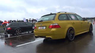 BMW M5 E60E61 V10  BEST V10 Engine Sounds EVER [upl. by Egiarc]