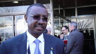 Le Tchad sengage pour les OMD  Mahamat Ali Abdallah Nassour  6e Forum Mondial de leau [upl. by Anole891]