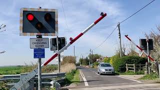 Dymchurch Eastbridge Road Level Crossing Kent [upl. by Danella428]