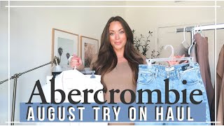 Abercrombie Try on Haul  August 2023 [upl. by Ridglea]