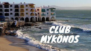 Club Mykonos Langebaan  Travel with me and keep discovering  Getting Lost in South Africa [upl. by Elauqsap584]