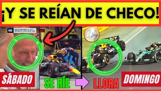 EL VIDEO DE JOS RIÉNDOSE DEL ACCIDENTE DE CHECO PÉREZ Y EL KARMA PAGÁNDOLES EL DOMINGO CON HAMILTON [upl. by Alyce971]