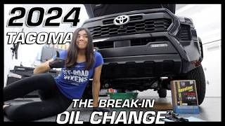 How to Change Oil on a 2024 Tacoma  First DIY Oil Change at Home [upl. by Debarath]