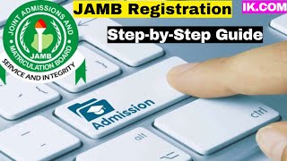 Stepbystep guide to register for 2024 JAMB DE amp UTME exams jamb2024 [upl. by Hen591]