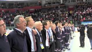 Team USA Sings National Anthem after winning 2013 IIHF World Juniors Gold Medal [upl. by Los]