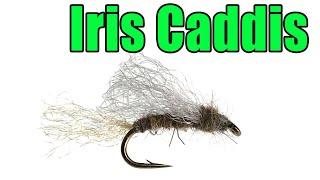 Iris Caddis Fly Tying  Craig Mathews Fly Pattern [upl. by Kolnick779]