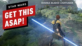 How to Quickly Get the DoubleBladed Lightsaber in Star Wars Jedi Fallen Order [upl. by Kafka]