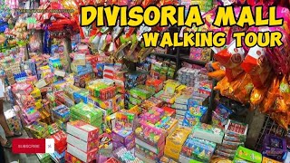 DIVISORIA MALL WALKING TOUR 2024 ● PART 1 [upl. by Brena]