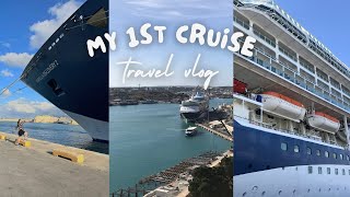 MY 1ST CRUISE  MARELLA DISCOVERY 2  DAY 1 Embarkation and day at sea cruise cruiselife [upl. by Rolecnahc]