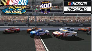 100 NASCAR CUP SERIES INDIANAPOLIS RACE LIVE  NR2003 Gameplay LIVE [upl. by Euqinomod]