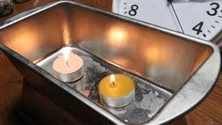 Beeswax Vs Paraffin Flame Test [upl. by Cannon40]