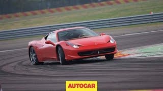 Ferrari 458 Italia driven by autocarcouk [upl. by Ardnosac841]