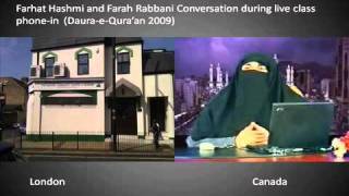 Real Face of Farhat Hashmi amp alHuda International Charity Exposed [upl. by Roswald]