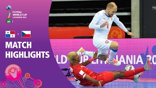 Panama v Czech Republic  FIFA Futsal World Cup 2021  Match Highlights [upl. by Haeli]