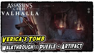 CASSIVELLAUNUS Tomb Artifact Location Walkthrough Guide Assassins Creed Valhalla Tomb of the Fallen [upl. by Aleacin]