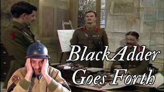 Frenchy reacts to Blackadder Goes Forth [upl. by Yrrag]