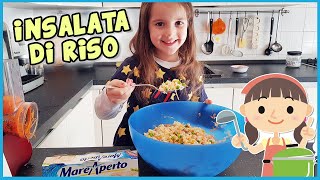 Alyssa cucina insalata di riso Con Tonno Mare Aperto [upl. by Argela]