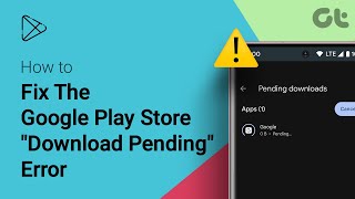 How to Fix Google Play Store quotDownload Pendingquot Error  App Install Pending Error Fixed for Android [upl. by Kermy]