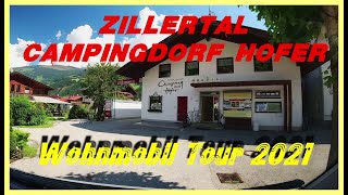 Camping Zillertal  Campingdorf Hofer  Wohnmobil Tour Urlaub September 2021 Teil1  Vlog57 [upl. by Loris]