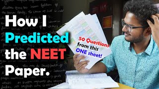 How I Predicted the NEET UG Paper amp You Can Too  Anuj Pachhel [upl. by Mayyahk]