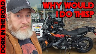 I Hate KTMsSo Why Did I Just Buy One 2024 KTM 790 Adventure New Bike Day [upl. by Sherl]