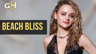 Joey King Enjoys Beach Day Rare Bikini Snaps with Best Friend  Entertainment News [upl. by Ybrek]